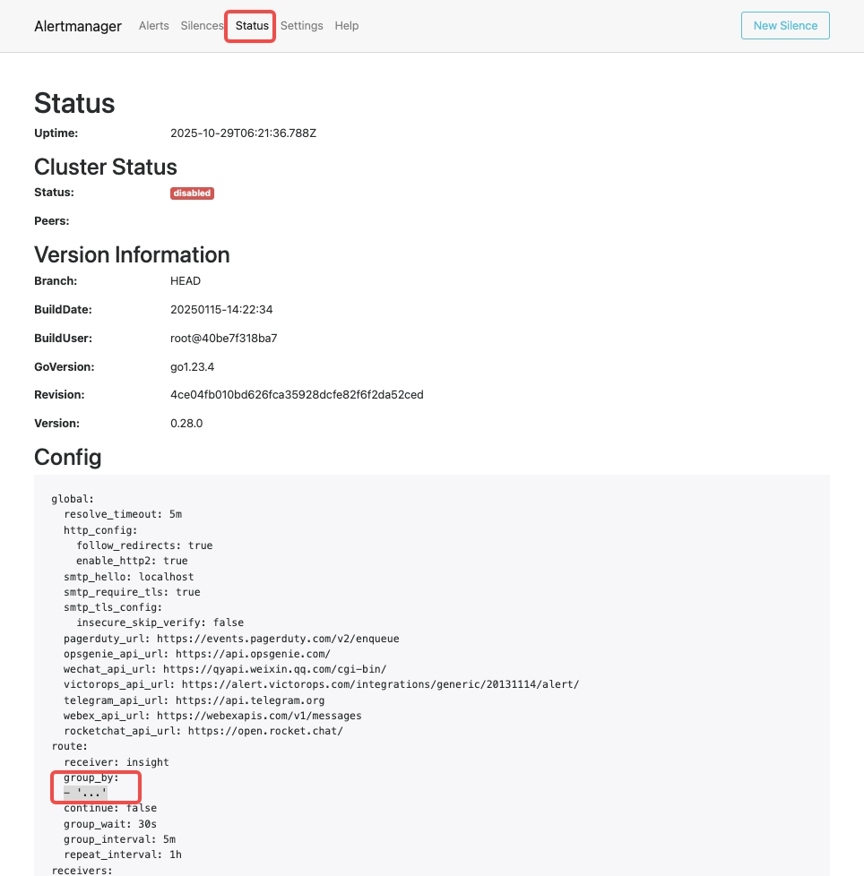 vmalertmanager-status